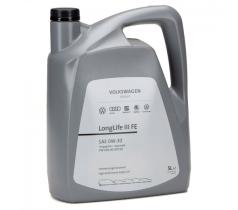 ACEITES L0W30III - ACEITE VW LONGLIFEIII 0W30 5L